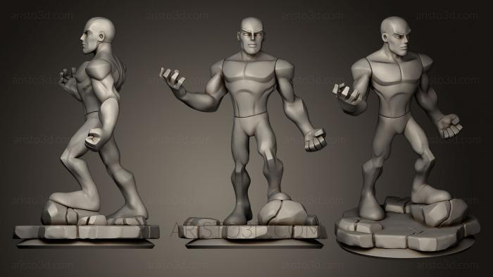 Figurines heroes, monsters and demons (STKM_0475) 3D model for CNC machine